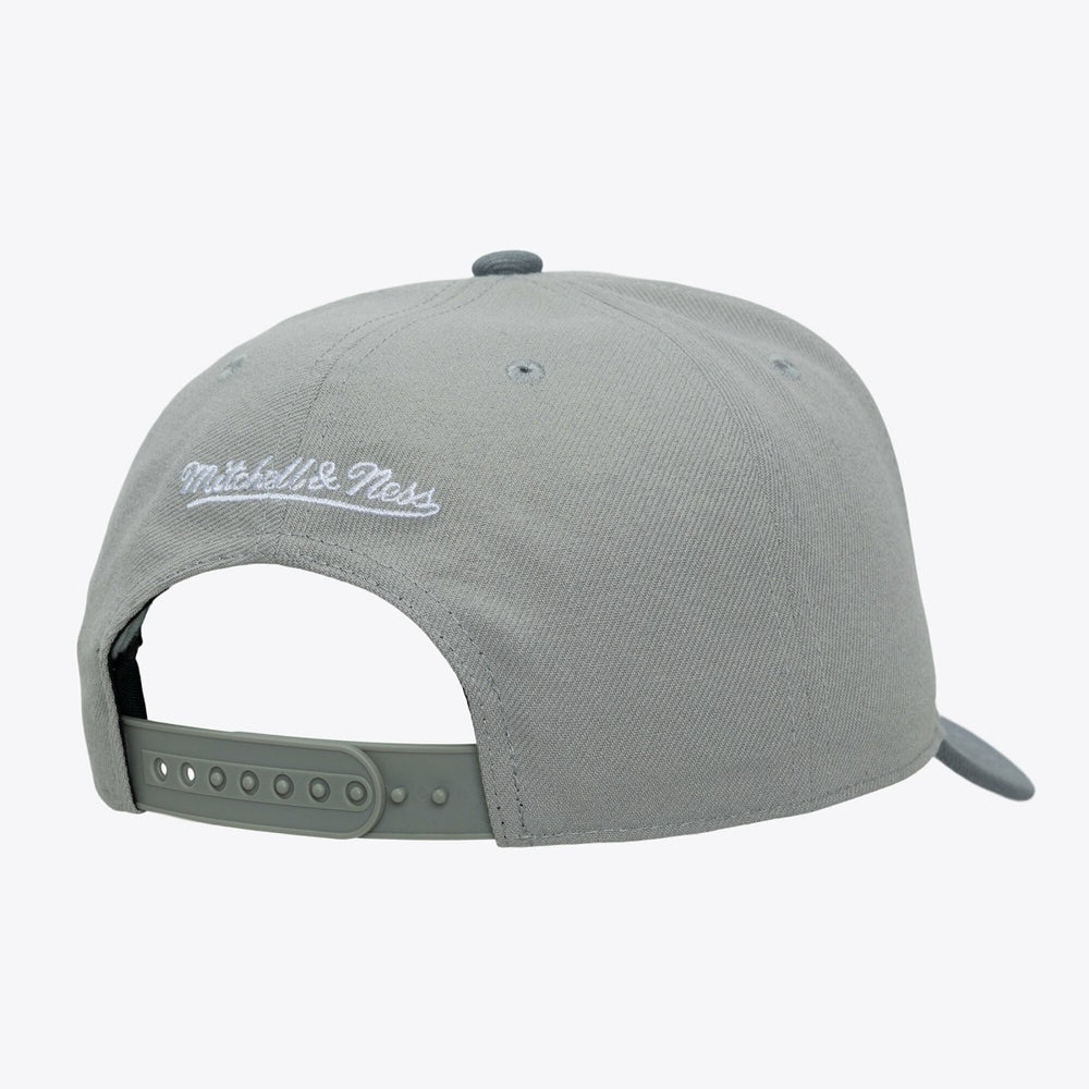 San Antonio Spurs Thunderstorm Head Coach Pro Crown Snapback Hat - Gray sale