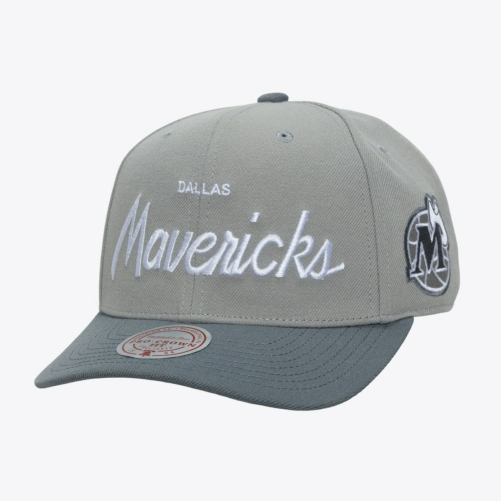 Dallas Mavericks Thunderstorm Head Coach Pro Crown Snapback Hat sale - Gray discount