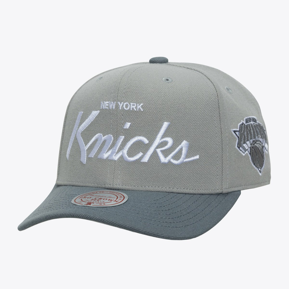 New York Knicks Thunderstorm Head Coach Pro Crown Snapback Hat - Gray outlet