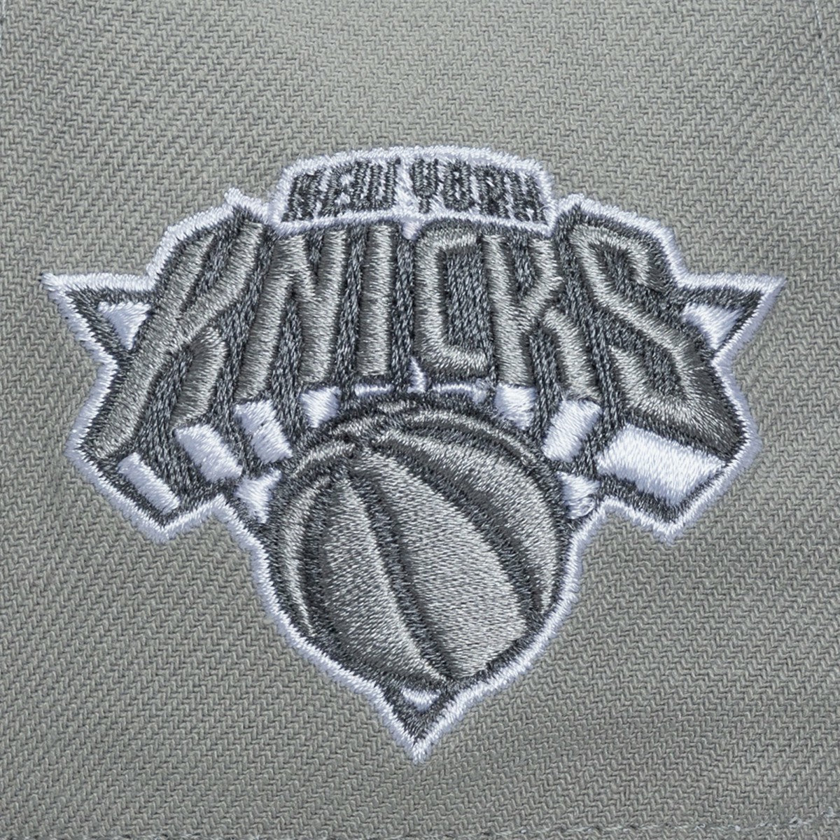 New York Knicks Thunderstorm Head Coach Pro Crown Snapback Hat - Gray outlet