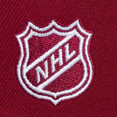 Colorado Avalanche Mitchell & Ness Legendary Away Snapback Hat - Burgundy Hats