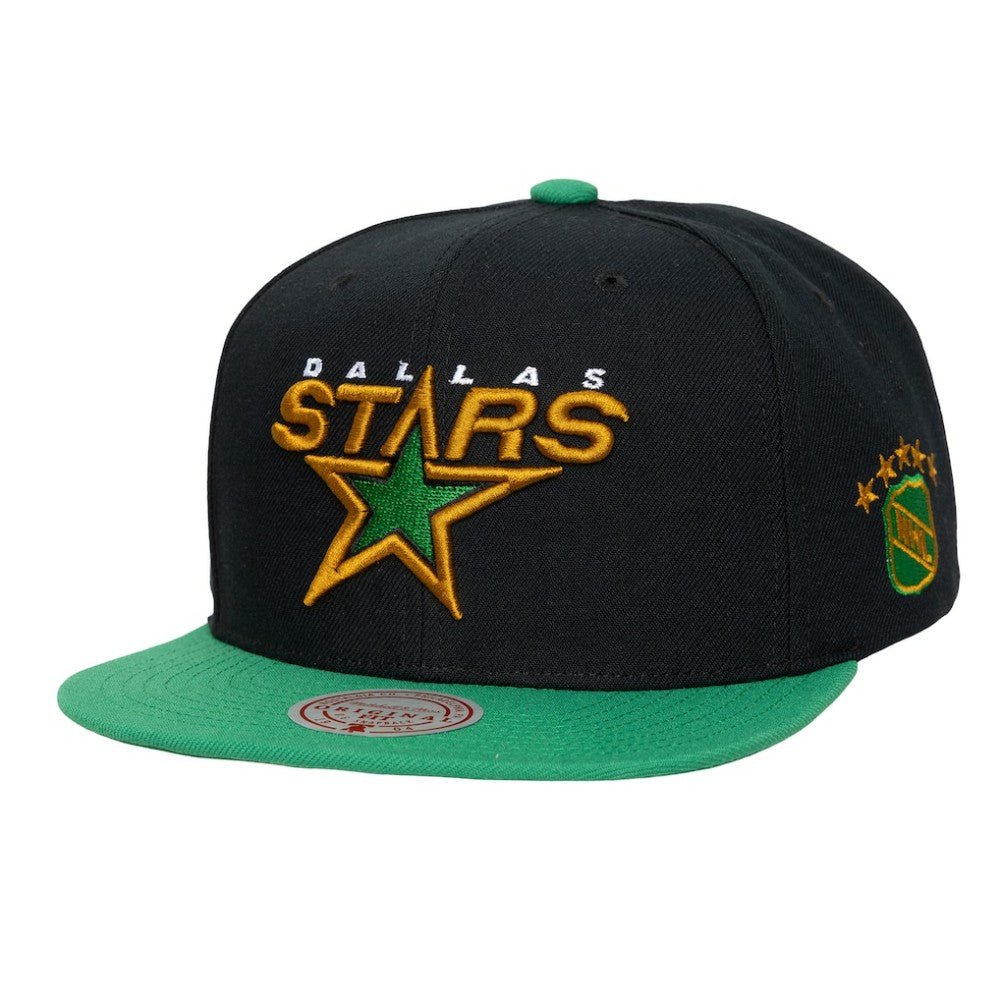 Dallas Stars Mitchell & Ness Legendary Away Snapback Hat - Black Hats