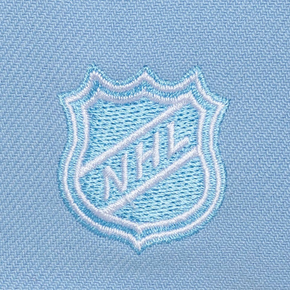 Utah Mammoth Mitchell & Ness Legendary Away Snapback Hat - Light Blue Hats