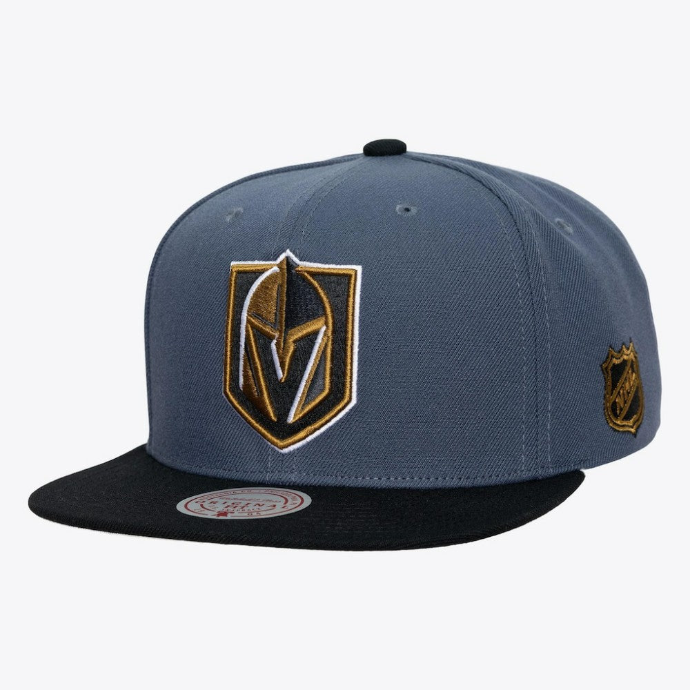 Vegas Golden Knights Mitchell & Ness Legendary Home Snapback Hat - Charcoal Hats