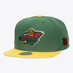 Minnesota Wild Mitchell & Ness Legendary Home Snapback Hat - Green Hats