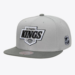 Los Angeles Kings Mitchell & Ness Legendary Home Snapback Hat - Gray Hats