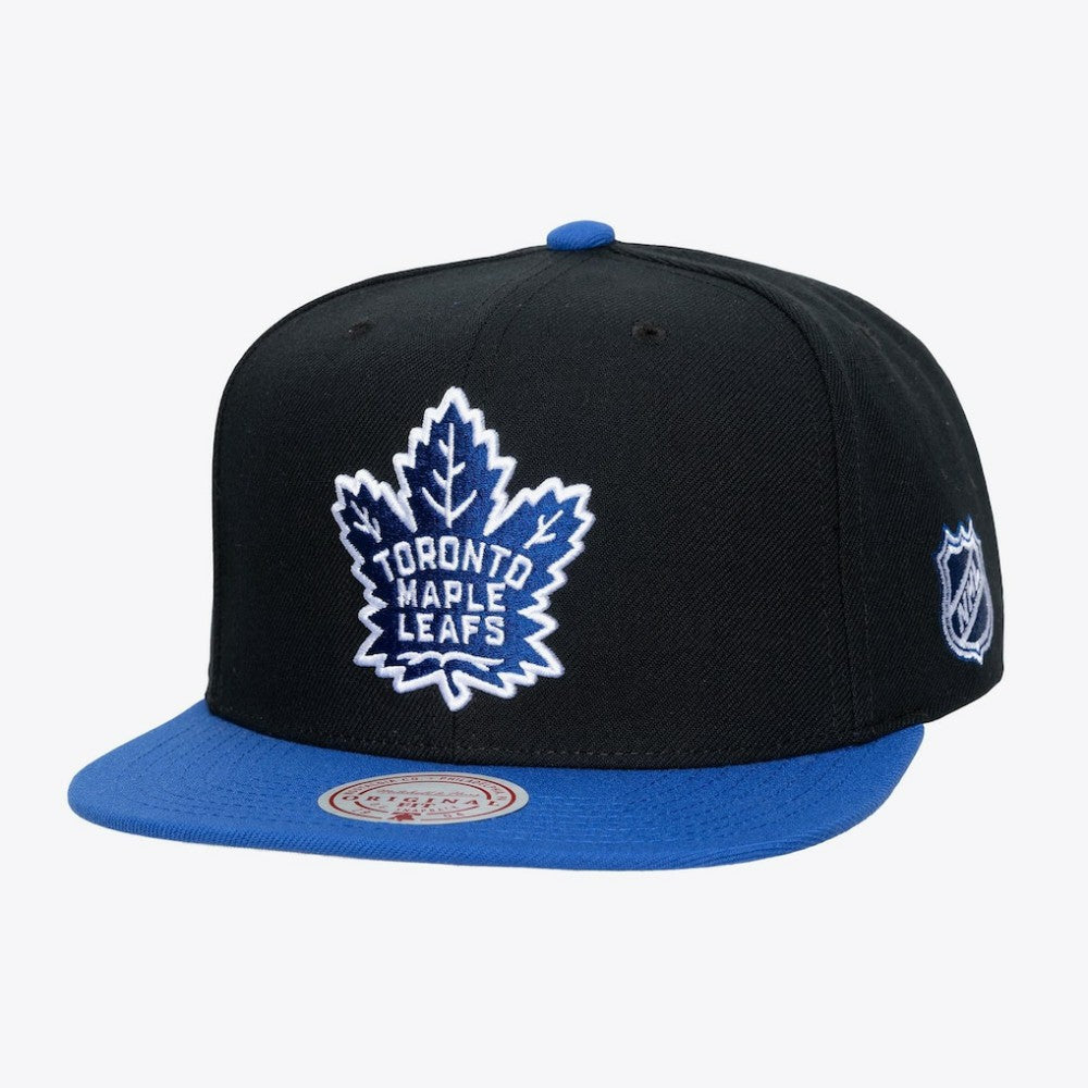 Toronto Maple Leafs Mitchell & Ness Legendary Home Snapback Hat - Black Hats
