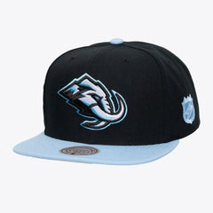 Utah Mammoth Mitchell & Ness Legendary Home Snapback Hat - Black Hats