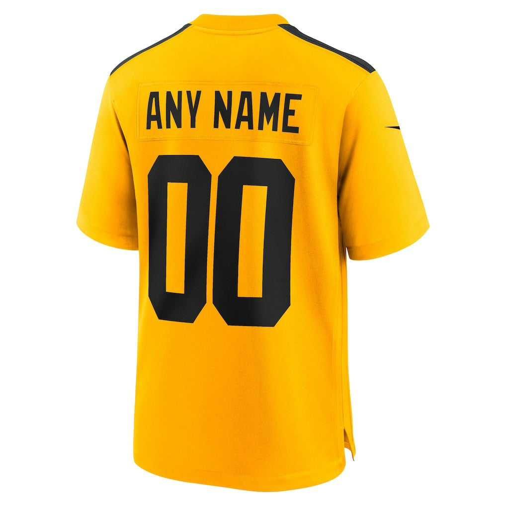Pittsburgh Steelers Alternate 1933 Throwback Game Custom Jersey - Gold online