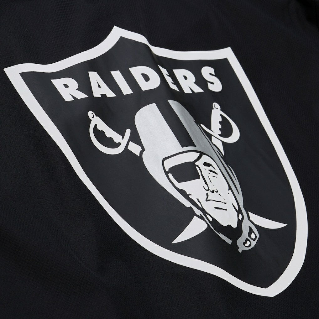 Las Vegas Raiders Coaches Full-Snap Hooded Windbreaker Jacket - Black sale