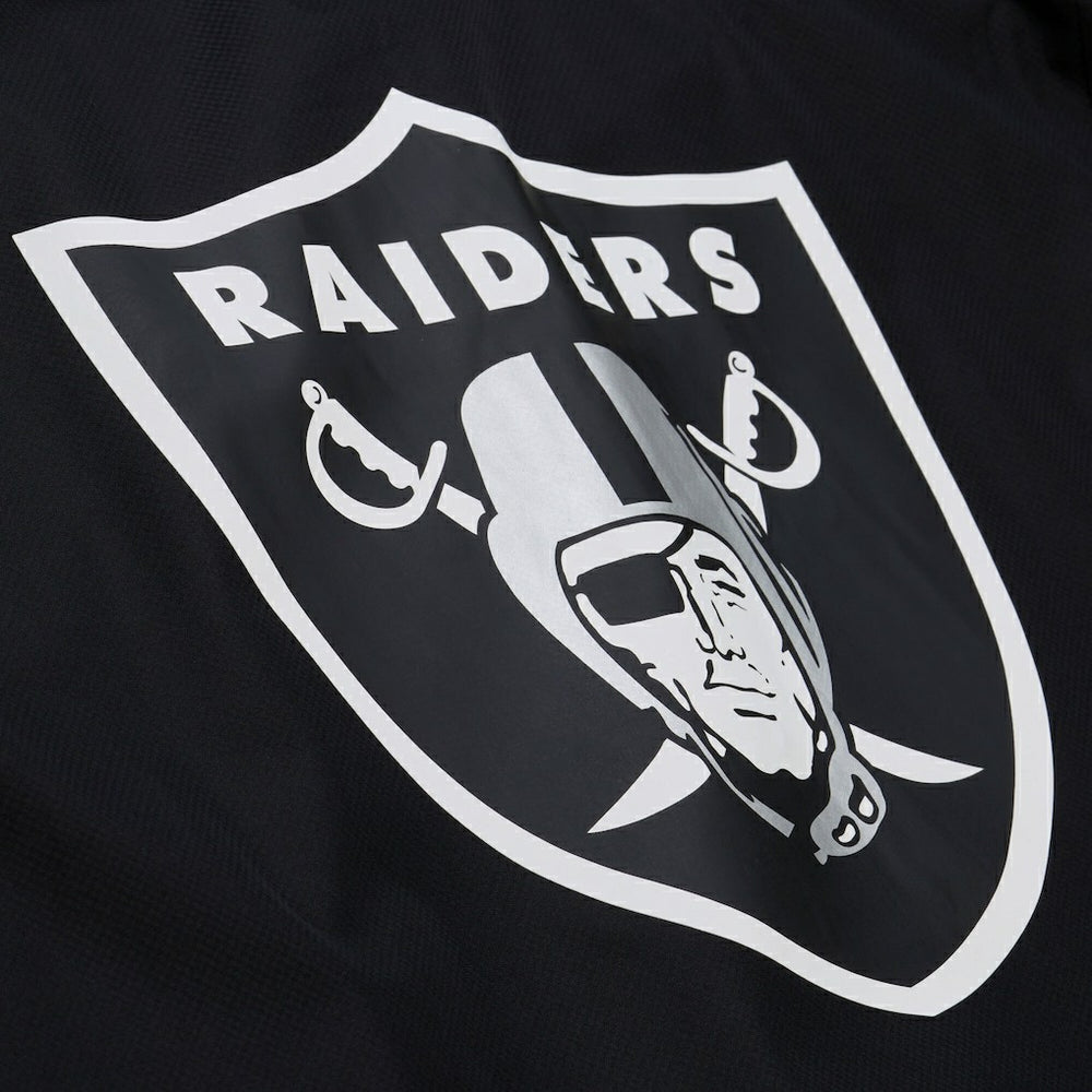 Las Vegas Raiders Coaches Full-Snap Hooded Windbreaker Jacket - Black sale