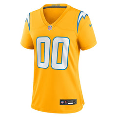 Los Angeles Chargers Women's Alternate Charger Power Game Custom Jersey - Gold sale