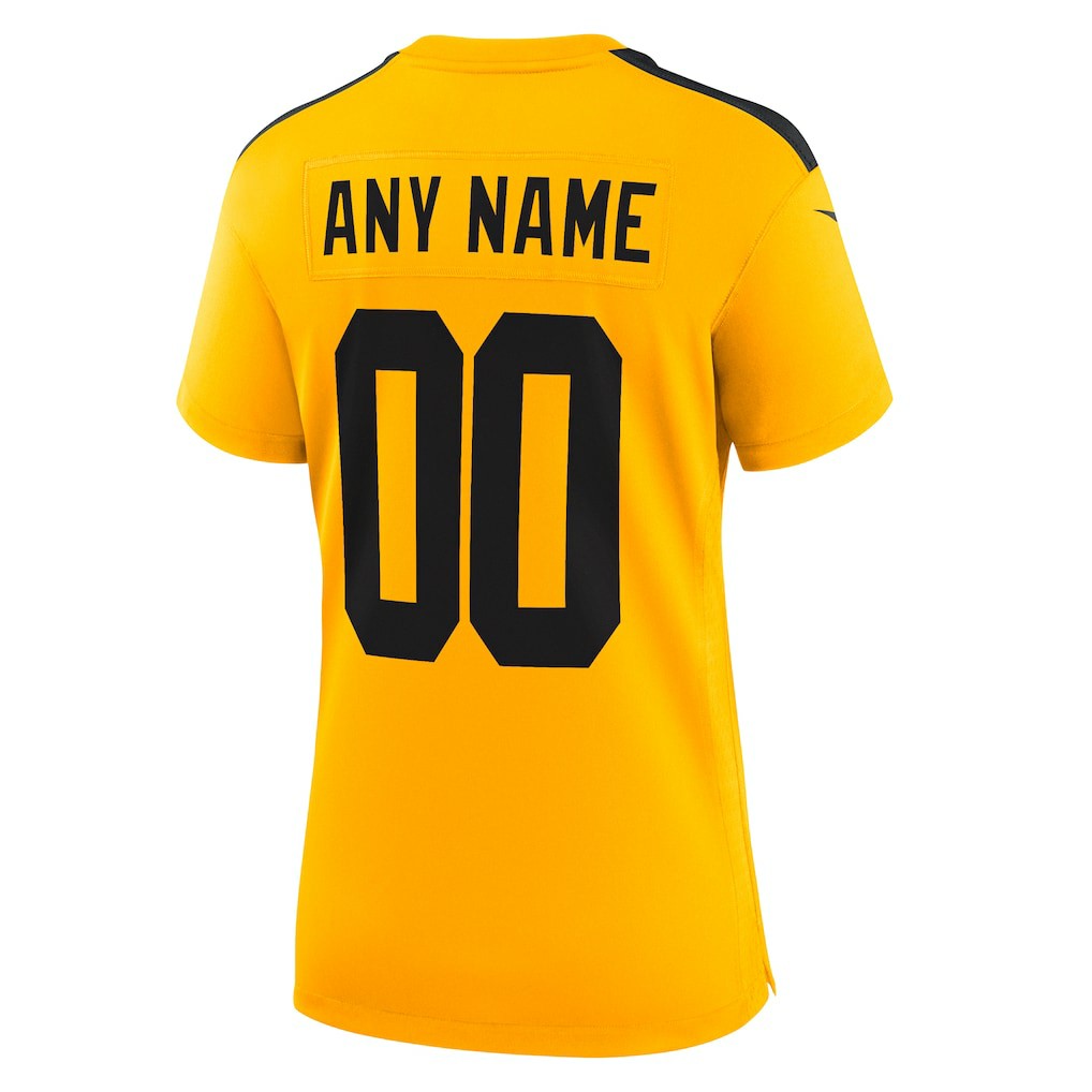 Pittsburgh Steelers Women's Alternate 1933 Throwback Game Custom Jersey - Gold for sale