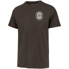Detroit Tigers Back Canyon Franklin T-Shirt Brown