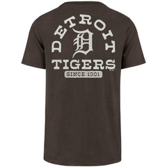Detroit Tigers Back Canyon Franklin T-Shirt Brown
