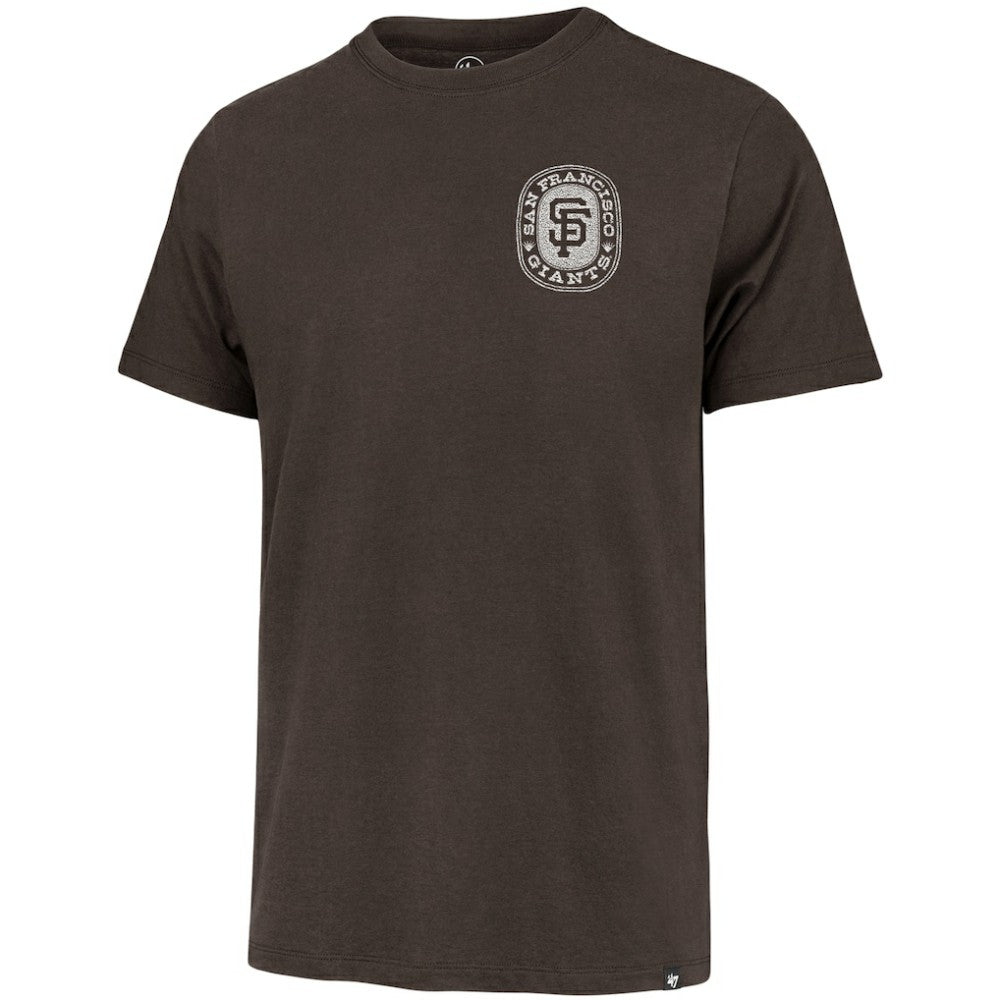 San Francisco Giants Back Canyon Franklin T-Shirt Brown
