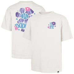 Los Angeles Dodgers Flora Foundation T-Shirt Cream
