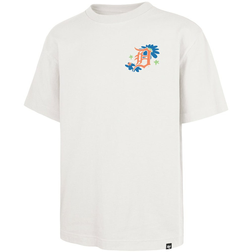 Detroit Tigers Flora Foundation T-Shirt Cream