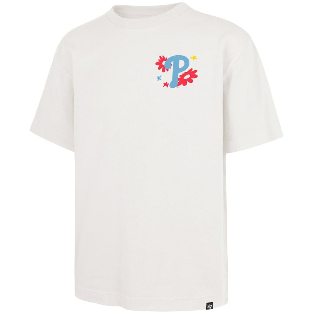 Philadelphia Phillies Flora Foundation T-Shirt Cream
