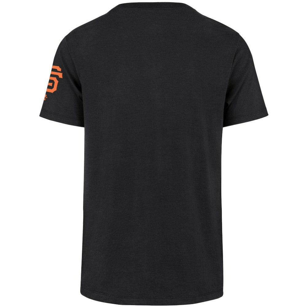 San Francisco Giants Upside Down Two-Peat Franklin T-Shirt Black