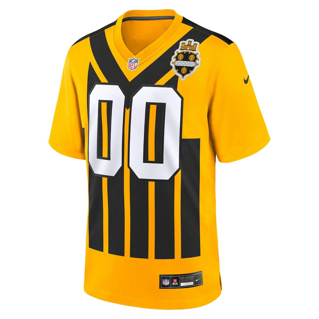 Pittsburgh Steelers Youth Alternate 1933 Throwback Game Custom Jersey - Gold on sale