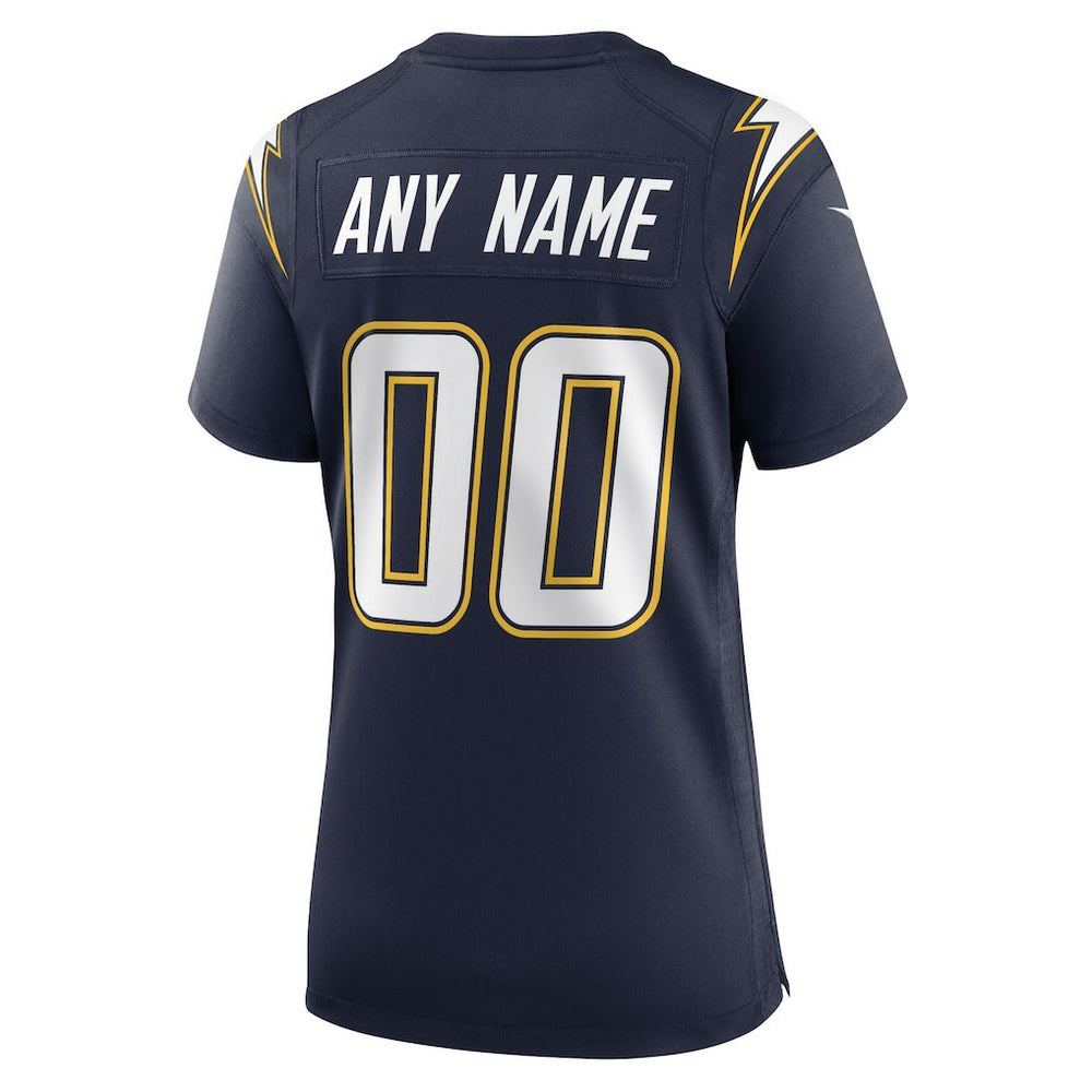Los Angeles Chargers Women's Alternate Super Chargers Game Custom Jersey - Navy cheap