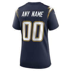Los Angeles Chargers Women's Alternate Super Chargers Game Custom Jersey - Navy cheap