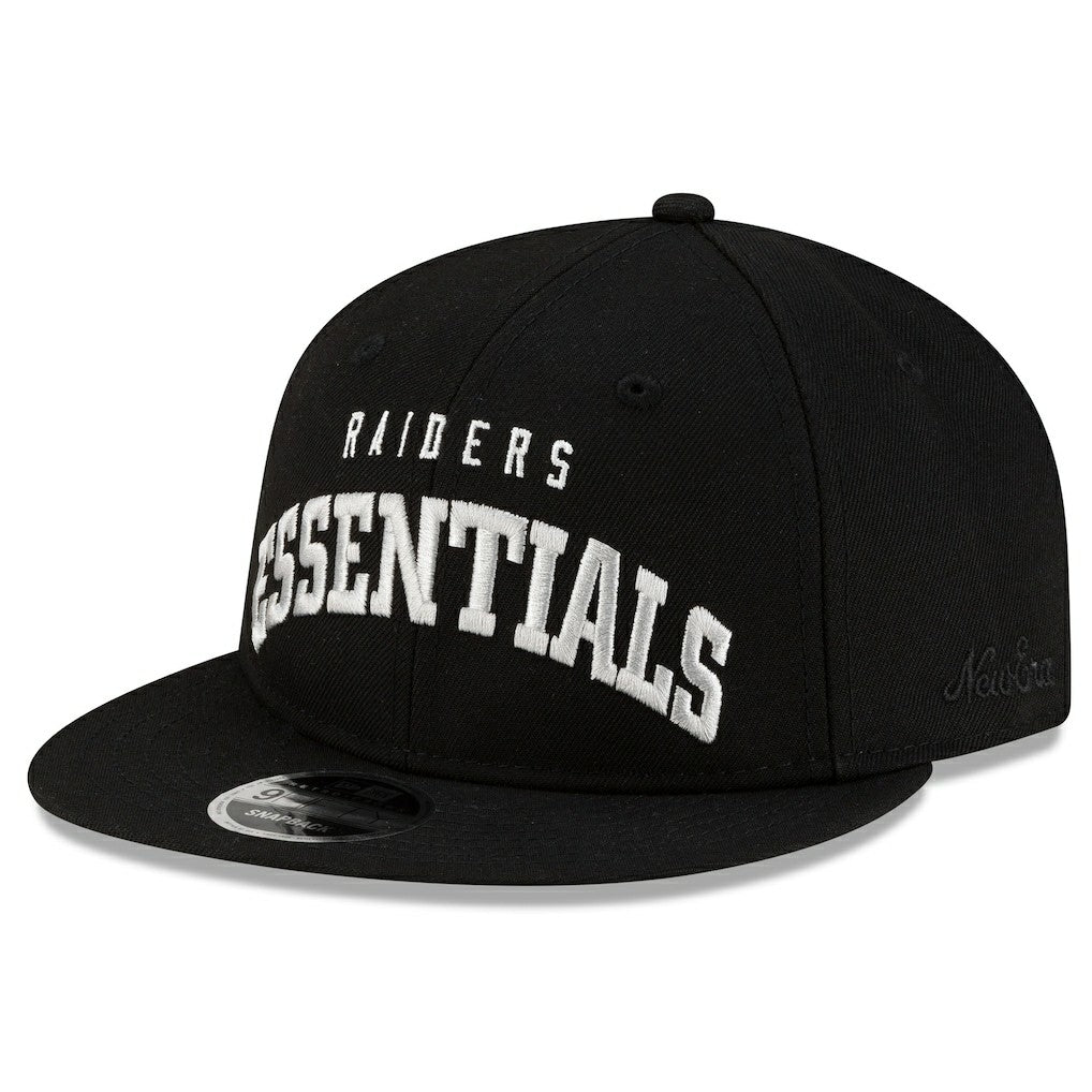 Las Vegas Raiders New Era x Fear of God x NFL 9FIFTY Snapback Hat - Black on sale