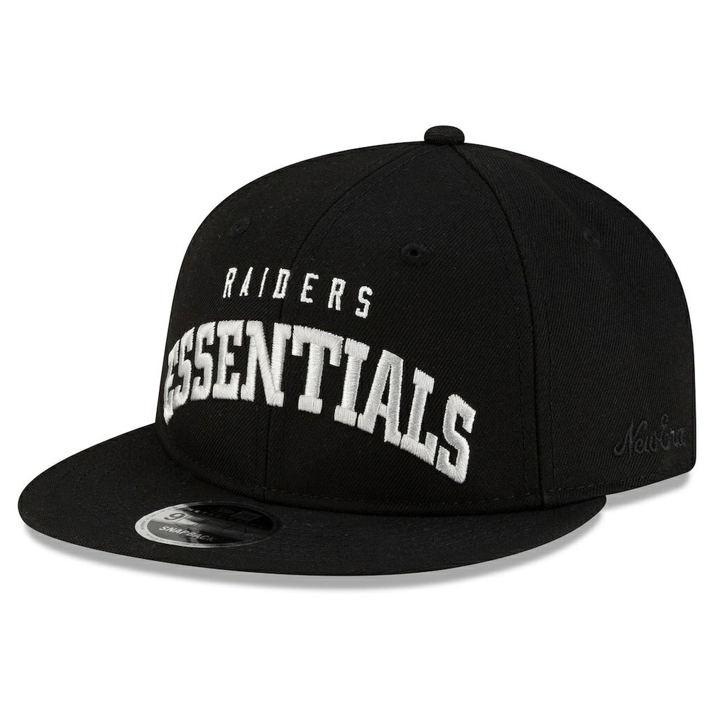 Las Vegas Raiders New Era x Fear of God x NFL 9FIFTY Snapback Hat - Black on sale