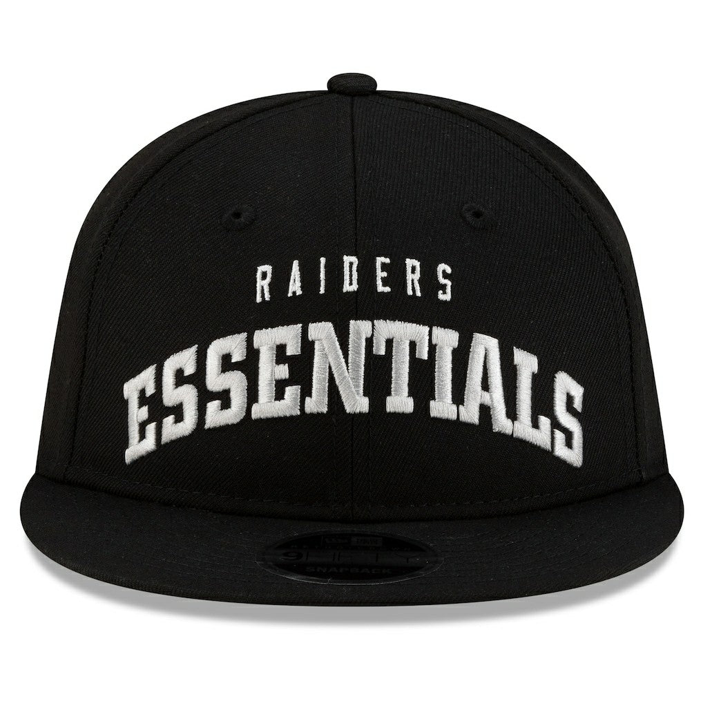Las Vegas Raiders New Era x Fear of God x NFL 9FIFTY Snapback Hat - Black on sale