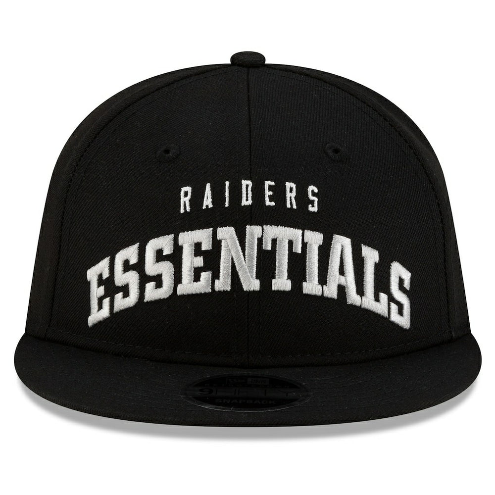 Las Vegas Raiders New Era x Fear of God x NFL 9FIFTY Snapback Hat - Black on sale