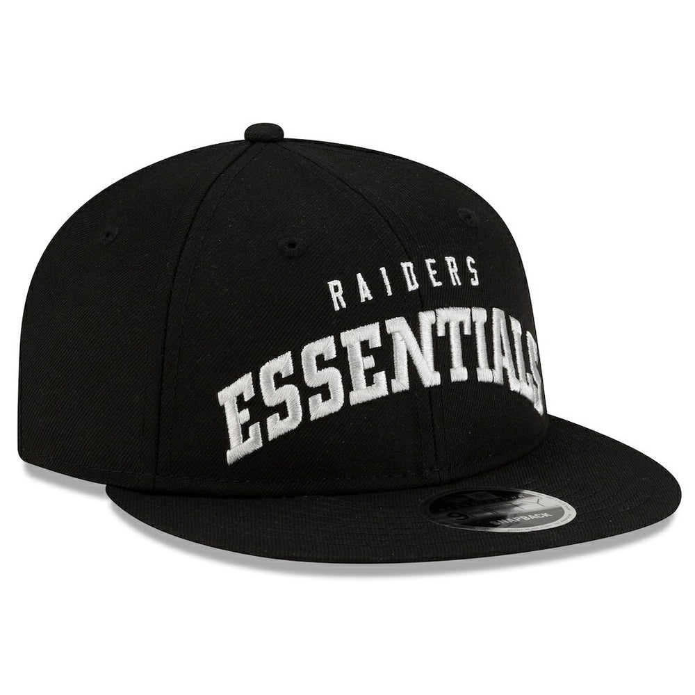 Las Vegas Raiders New Era x Fear of God x NFL 9FIFTY Snapback Hat - Black on sale