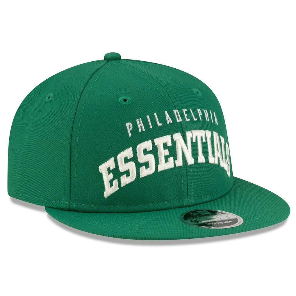 Philadelphia Eagles New Era x Fear of God x NFL 9FIFTY Snapback Hat - Kelly Green for sale