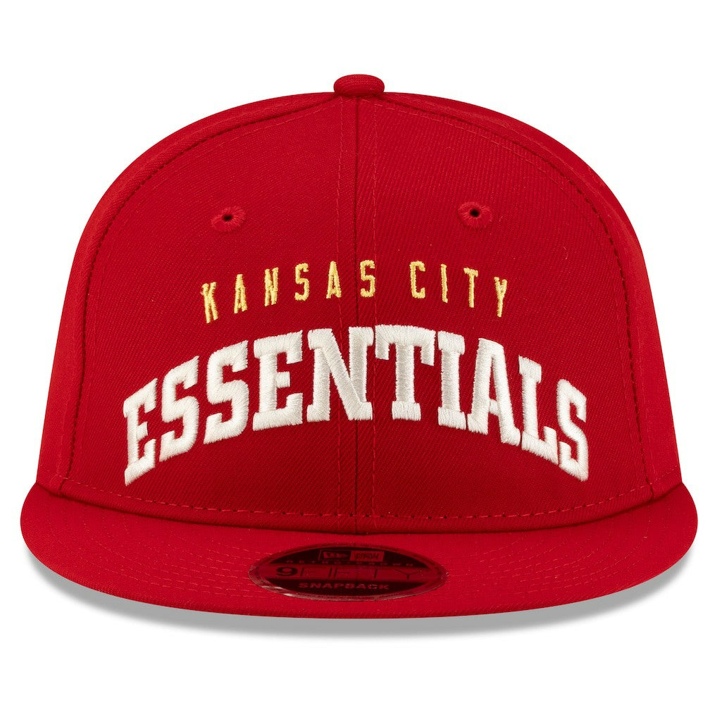 Kansas City Chiefs New Era x Fear of God x NFL 9FIFTY Snapback Hat - Red sale
