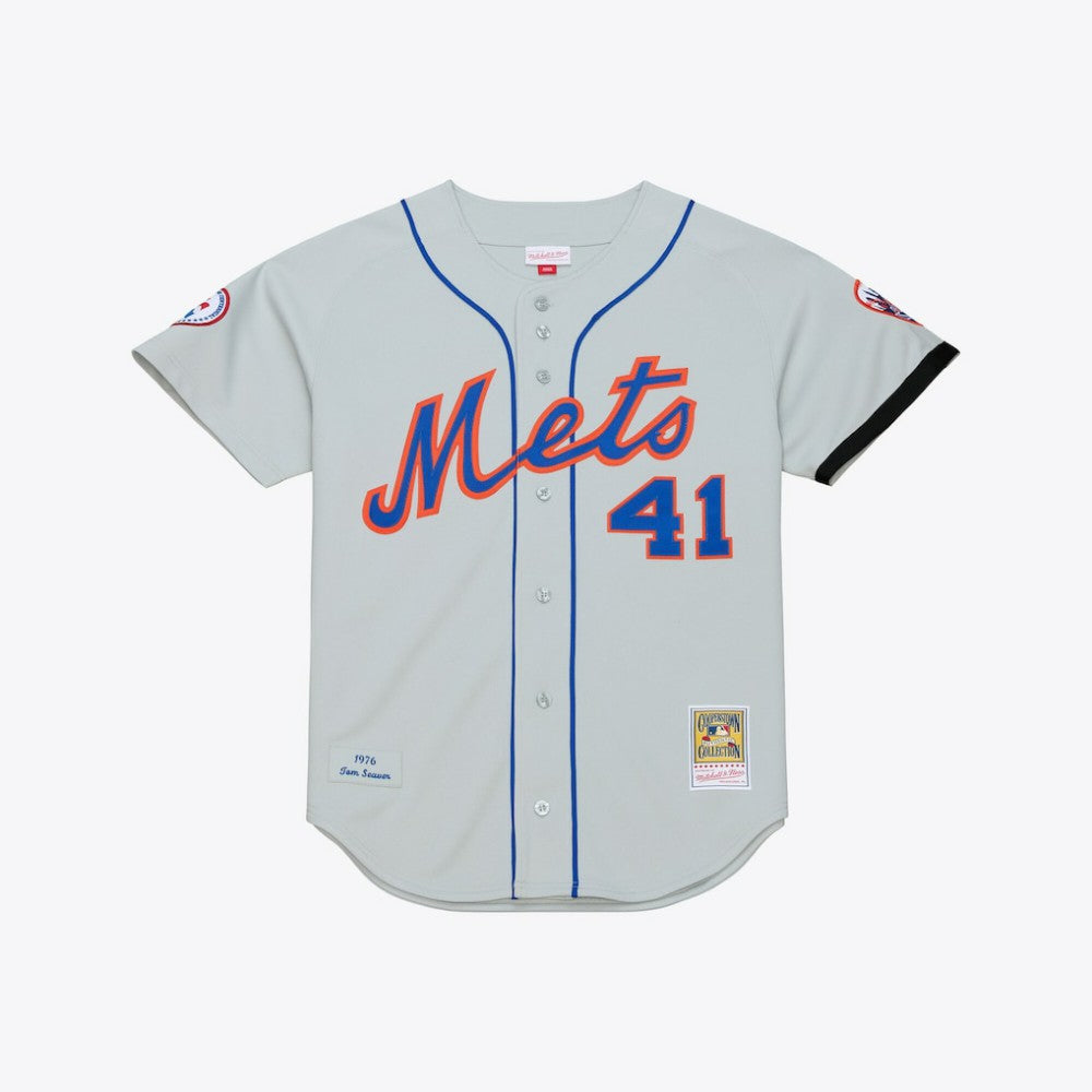 Tom Seaver New York Mets 1976 Authentic Jersey Gray