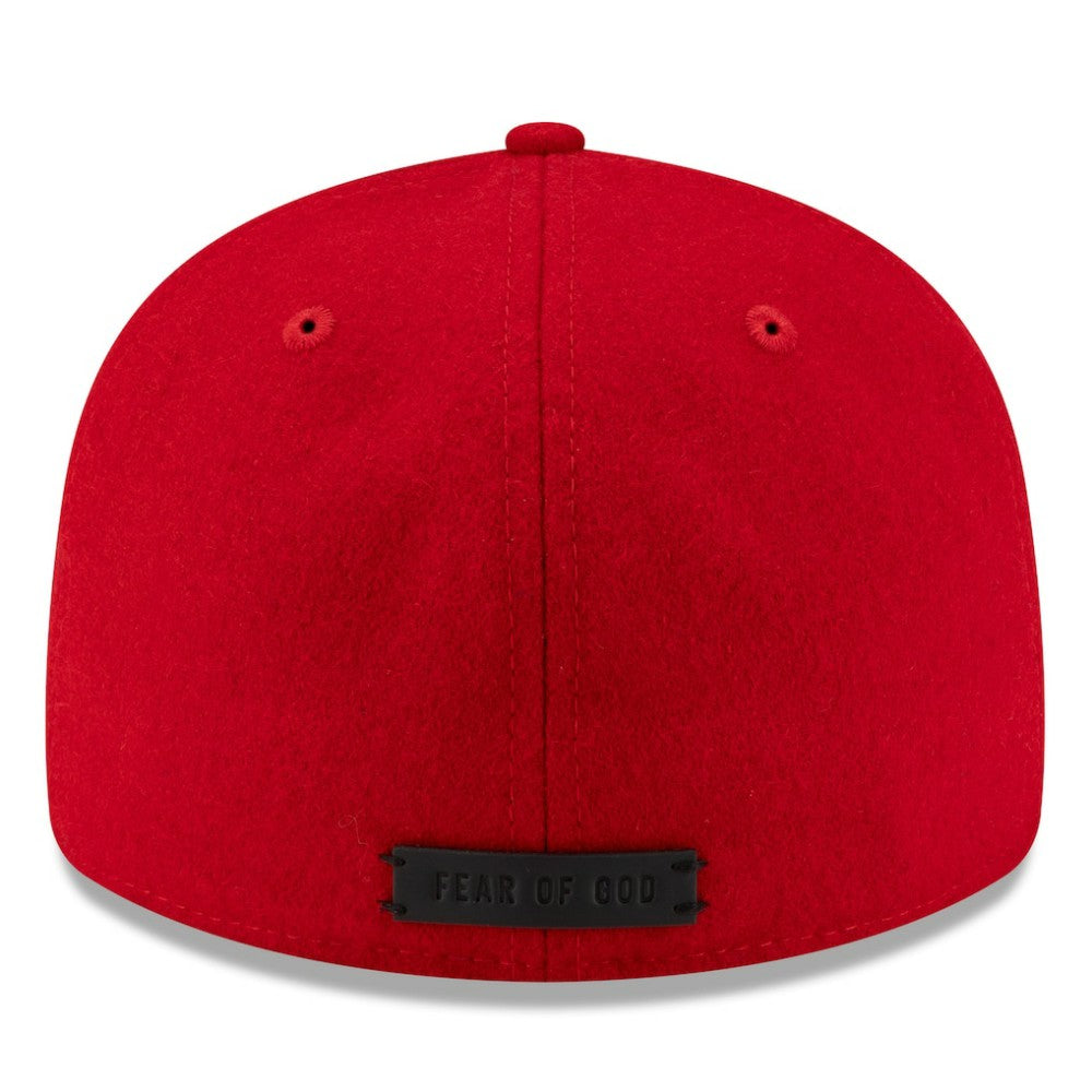 Chicago White Sox x Fear of God x MLB Wool 59FIFTY Fitted Hat Red