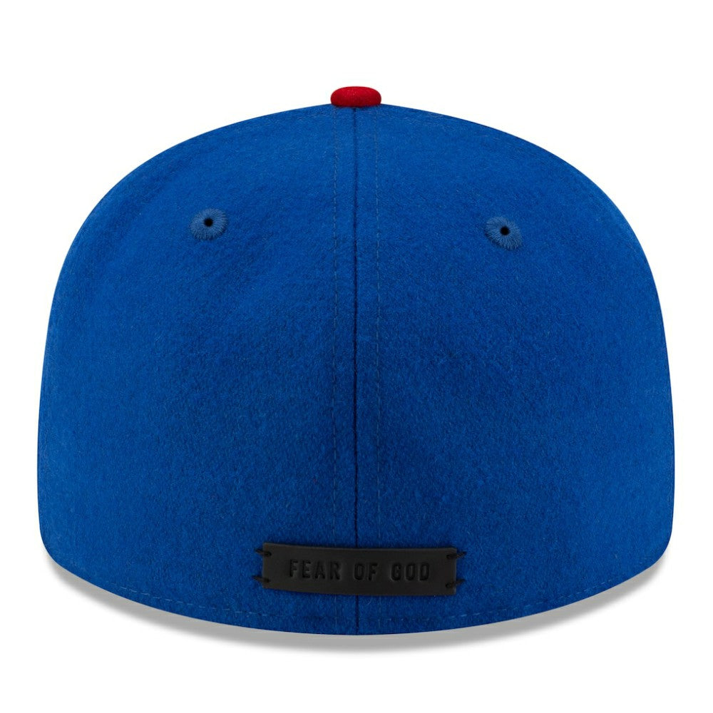 Chicago Cubs x Fear of God x MLB Wool 59FIFTY Fitted Hat Royal