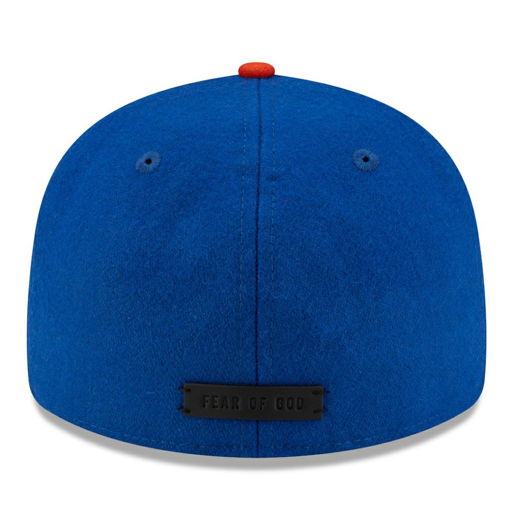 New York Mets x Fear of God x MLB Wool 59FIFTY Fitted Hat Royal