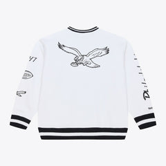 Philadelphia Eagles Arctic Fleece Sweatshirt - White outlet