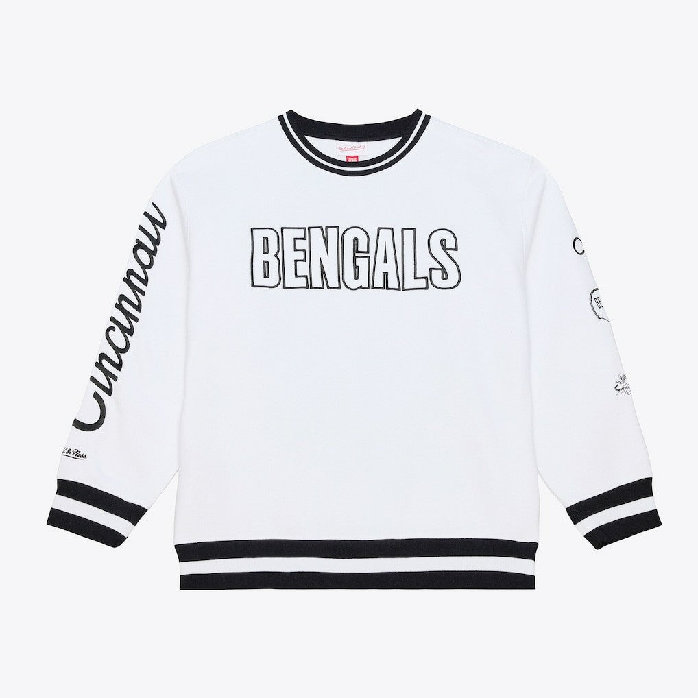 Cincinnati Bengals Arctic Fleece Sweatshirt - White discount