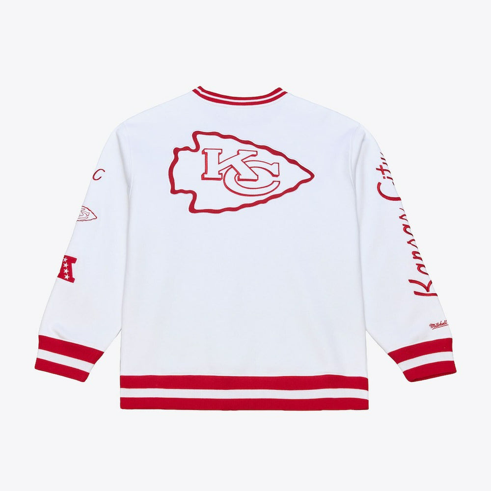 Kansas City Chiefs Arctic Fleece Sweatshirt - White sale