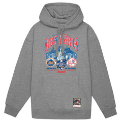New York Yankees vs. New York Mets 2000 World Series Pullover Hoodie Heather Gray
