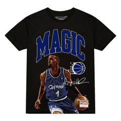 Penny Hardaway Orlando Magic Hardwood Classics Player Arch T-Shirt - Black cheap