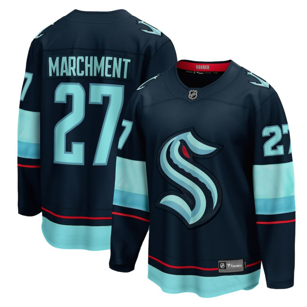 Mason Marchment Seattle Kraken Fanatics Home Breakaway Jersey - Deep Sea Blue Jerseys