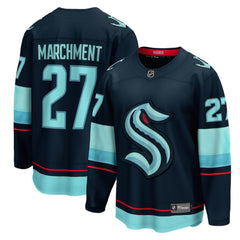 Mason Marchment Seattle Kraken Fanatics Home Breakaway Jersey - Deep Sea Blue Jerseys