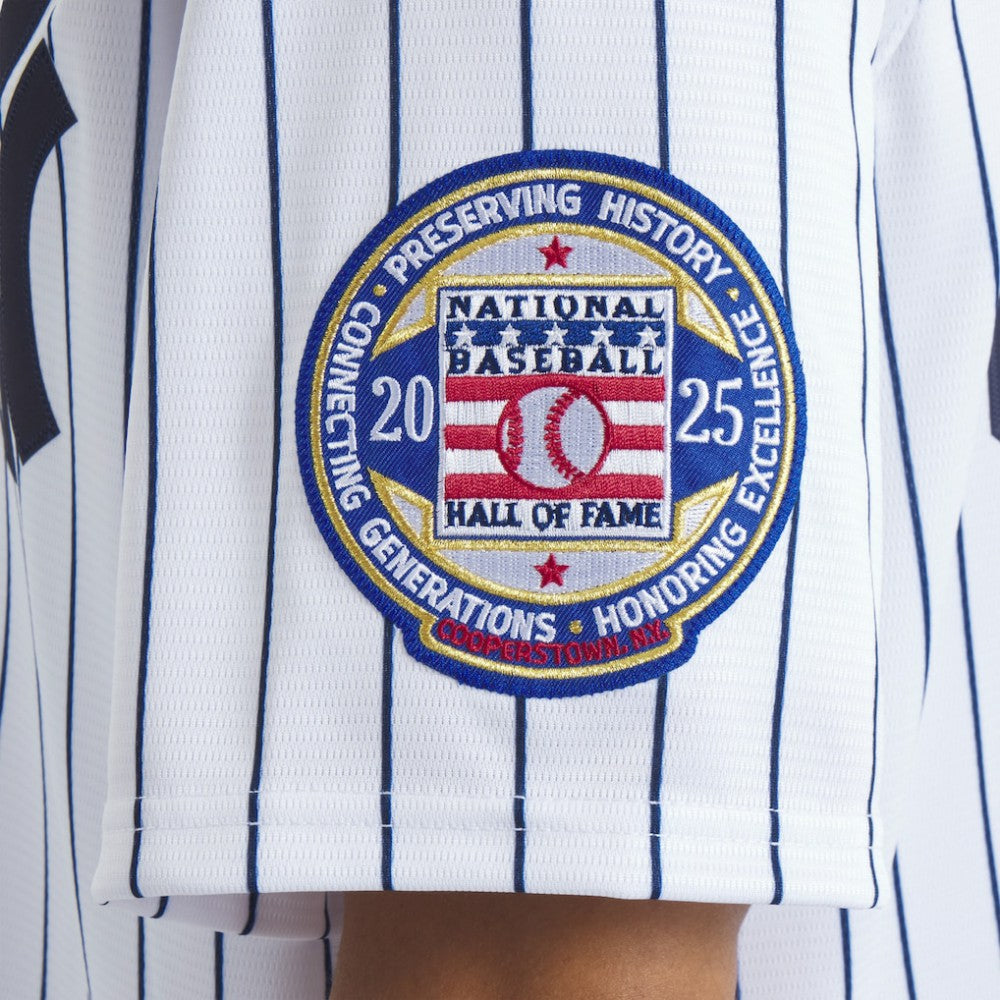 CC Sabathia New York Yankees 2025 Baseball Hall of Fame Name & Number Retired Replica Jersey White