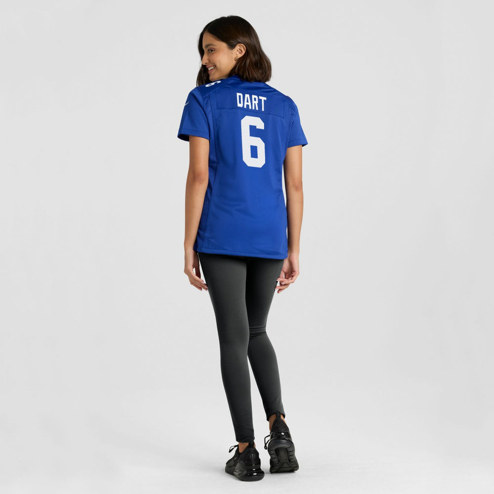 Jaxson Dart New York Giants Women's Team Game Jersey - Royal online