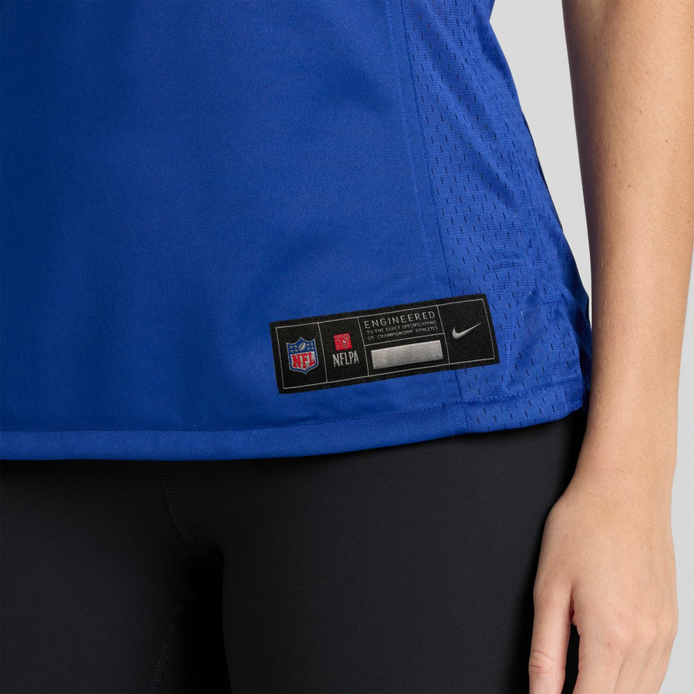 Jaxson Dart New York Giants Women's Team Game Jersey - Royal online