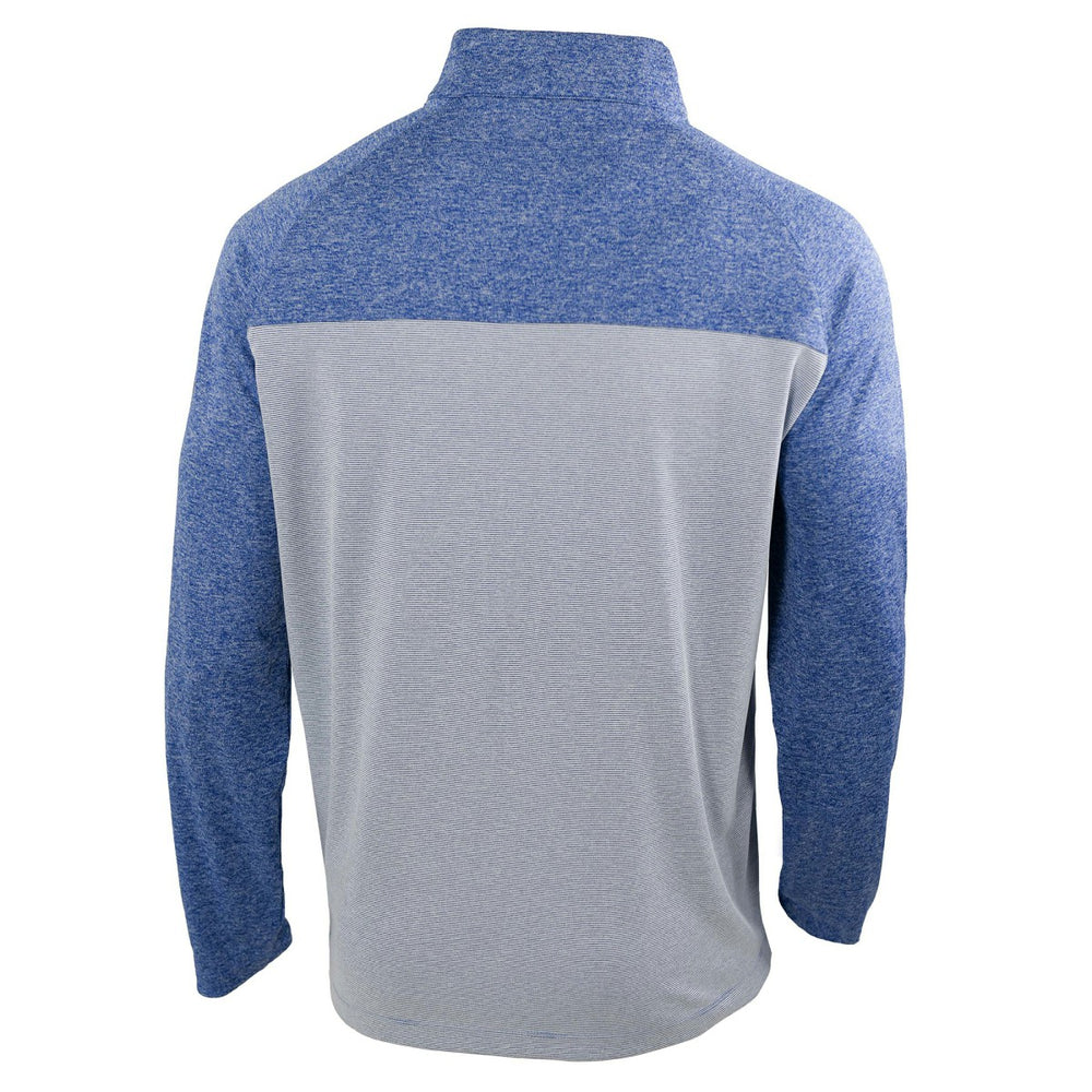 Oklahoma City Thunder 2025 NBA Finals Champions Rockin' It Raglan Omni-Wick Quarter-Zip Pullover - Blue online
