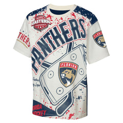 Florida Panthers Outerstuff Youth Top Player T-Shirt - Cream T-shirts